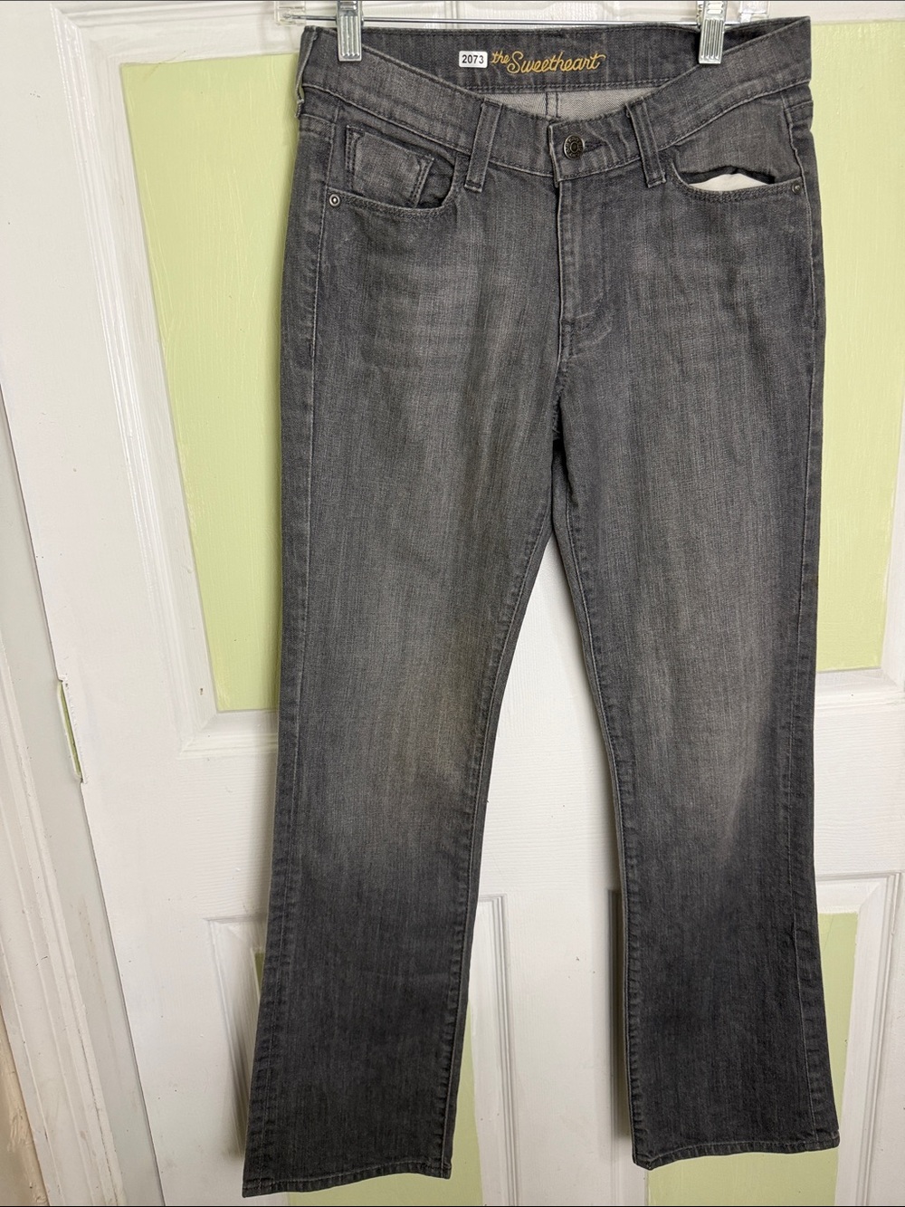 Old Navy Women's Gray Boot Cut Jeans